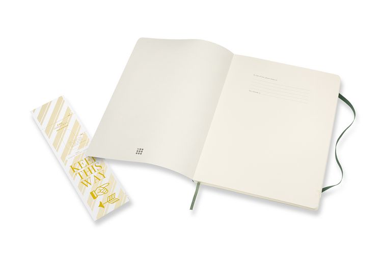 Produktbild: Moleskine Notizbuch XL, Blanko, Myrtengr&uuml;n
