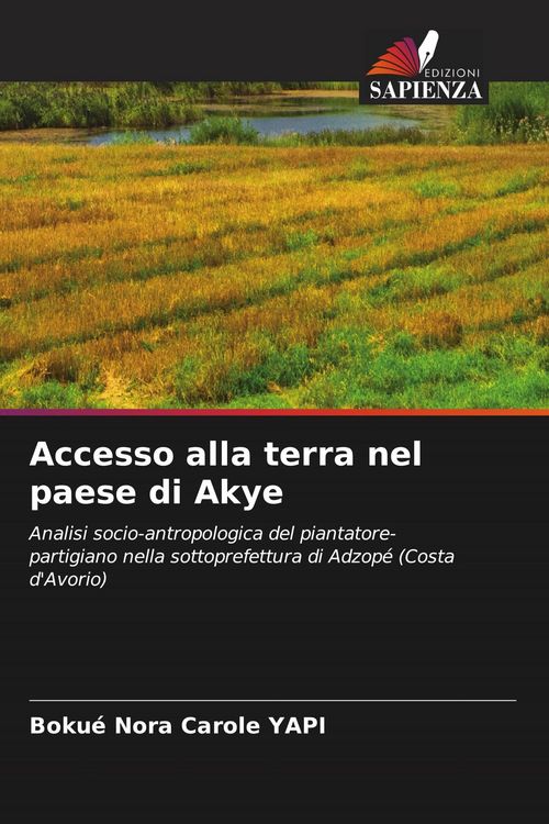 Produktbild: Accesso alla terra nel paese di Akye