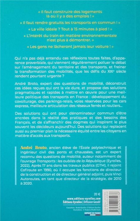 Produktbild: 40 Idees Recues sur les Transports... Et Pourquoi Elles Nous