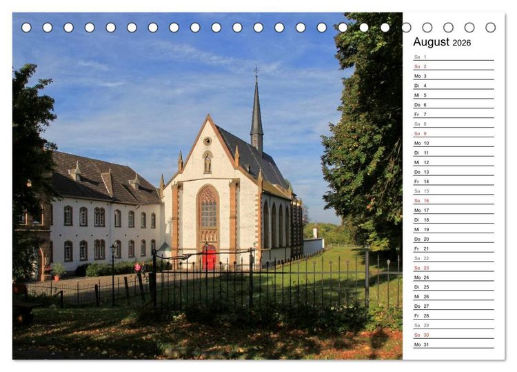 Produktbild: Die Eifel und ihre Regionen - Die Nordeifel (Tischkalender 2026 DIN A5 quer), CALVENDO Monatskalender