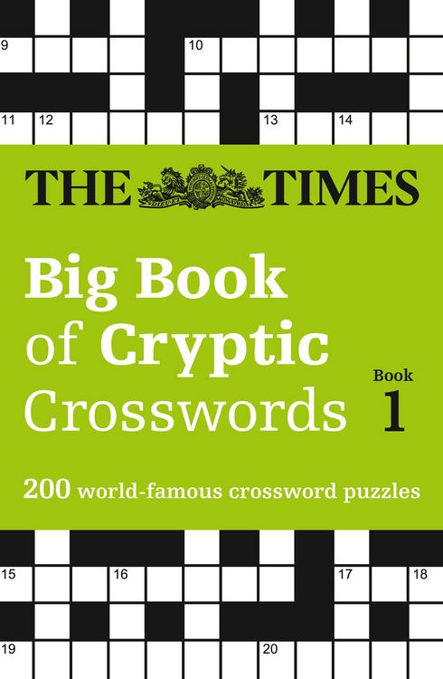 Produktbild: The Times Big Book of Cryptic Crosswords Book 1