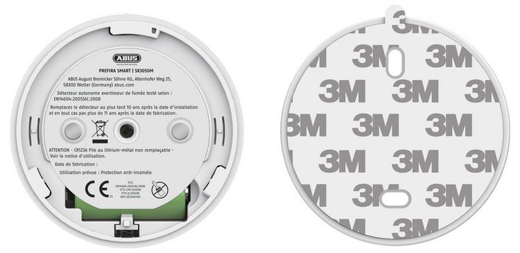 Produktbild: ABUS PREFIRA Smart Premium Rauchwarnmelder (&Oslash; x H) 70mm x 44mm
