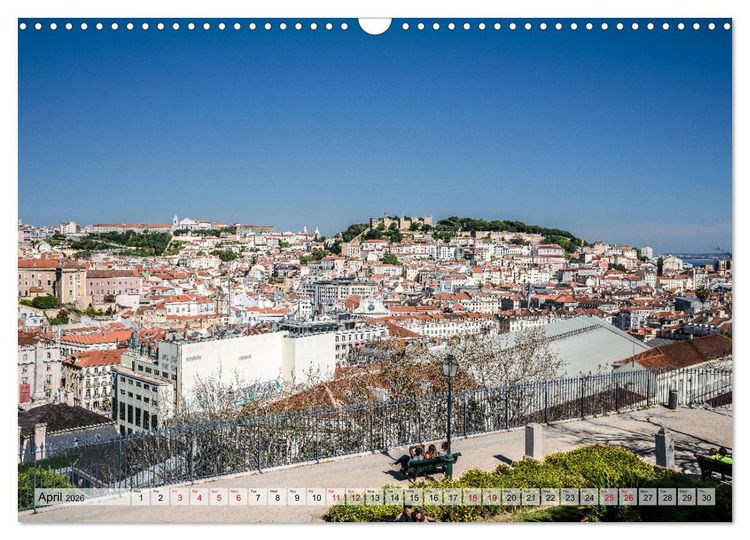 Produktbild: Lisbon - Perspectives (Wall Calendar 2026 DIN A3 landscape), CALVENDO 12 Month Wall Calendar