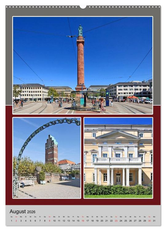 Produktbild: Rhein-Main 2026 vom Taxifahrer Petrus Bodenstaff (Wandkalender 2026 DIN A2 hoch), CALVENDO Monatskalender