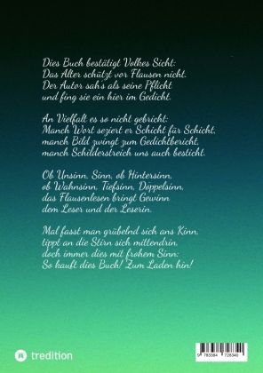 Produktbild: Neue Flausen im Dichterkopf