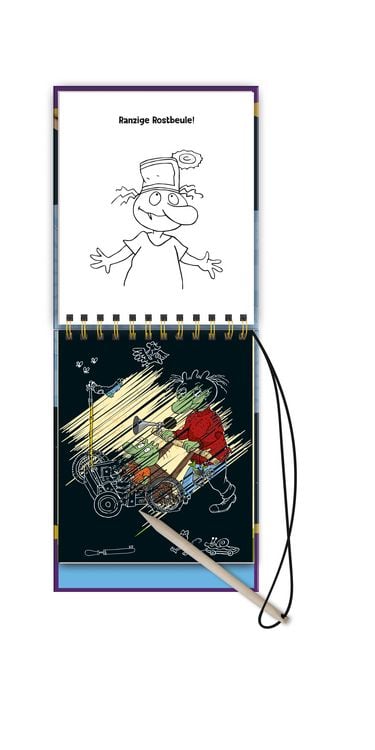 Produktbild: Die Olchis &ndash; Mein kr&ouml;tiger Kratz- und Malspa&szlig;