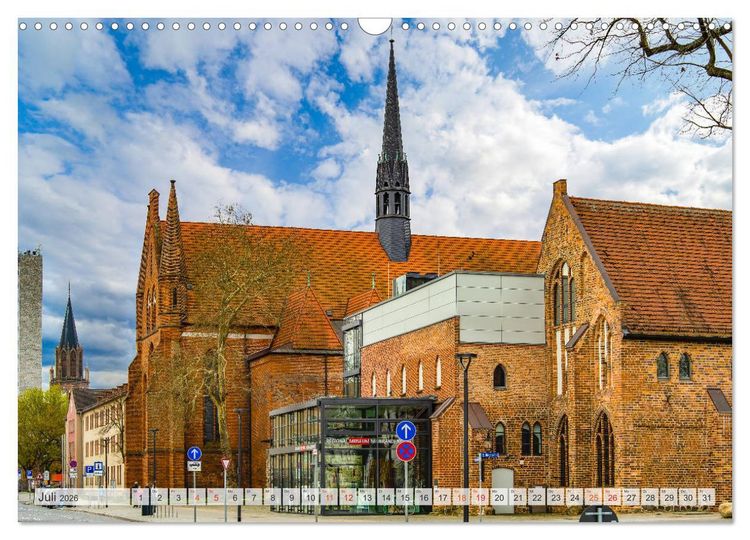 Produktbild: Neubrandenburg Impressionen (Wandkalender 2026 DIN A3 quer), CALVENDO Monatskalender