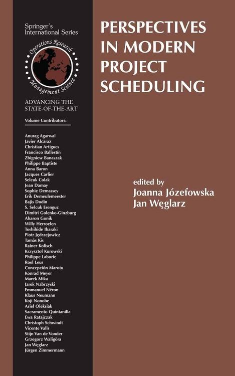 Produktbild: Perspectives in Modern Project Scheduling