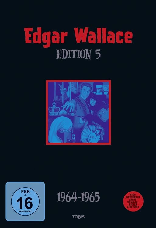 Bild vom Artikel Edgar Wallace Edition 5 [4 DVDs] vom Autor Die Gruft mit dem Rätselschloss: