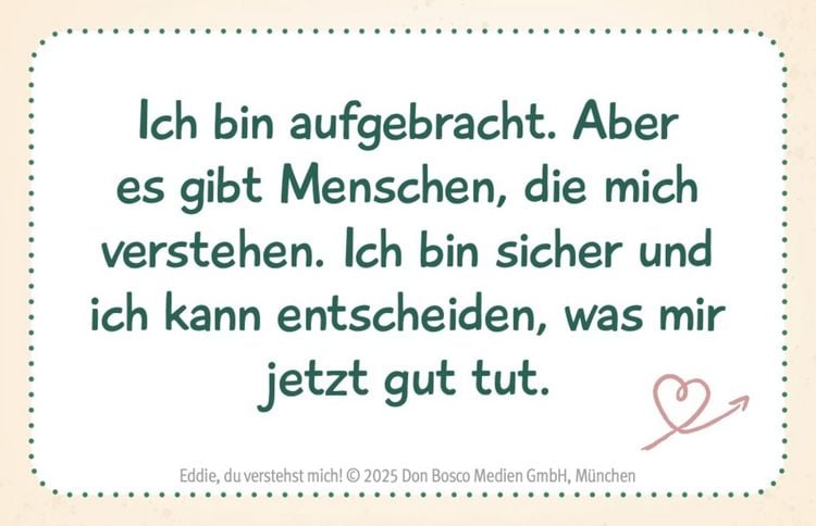 Produktbild: Eddie, du verstehst mich! 90 Gef&uuml;hle-K&auml;rtchen mit Affirmationen f&uuml;r Kinder