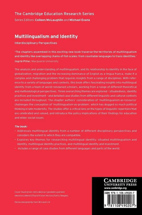 Produktbild: Multilingualism and Identity