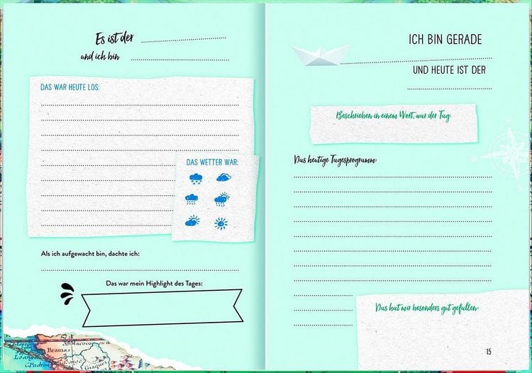 Produktbild: Reisetagebuch Go & discover the world
