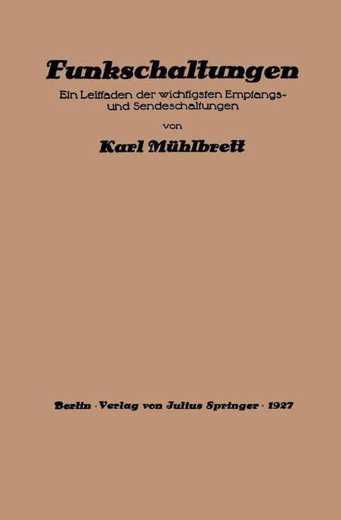 Produktbild: Funkschaltungen