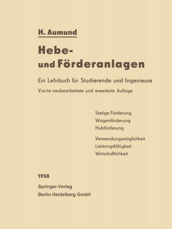 Produktbild: Hebe- und F&ouml;rderanlagen