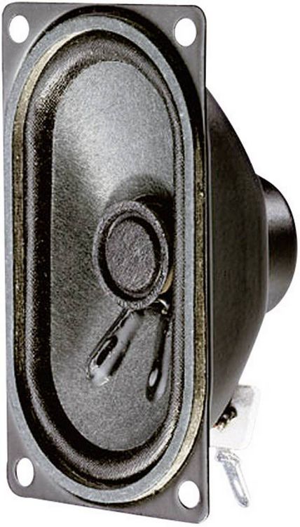 Produktbild: Visaton SC 4.7 ND - 8 Ohm 2.8 Zoll 7 cm Breitb&auml;nder 2 W 8 Ω Schwarz Oval, Magnetisch abgeschirmt