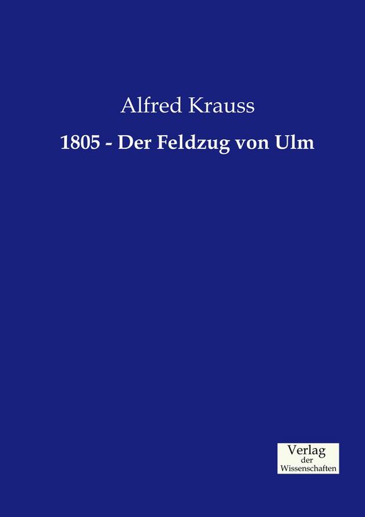 Produktbild: 1805 - Der Feldzug von Ulm