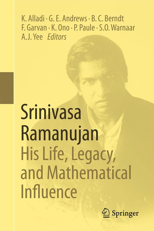 Produktbild: Srinivasa Ramanujan: His Life, Legacy, and Mathematical Influence