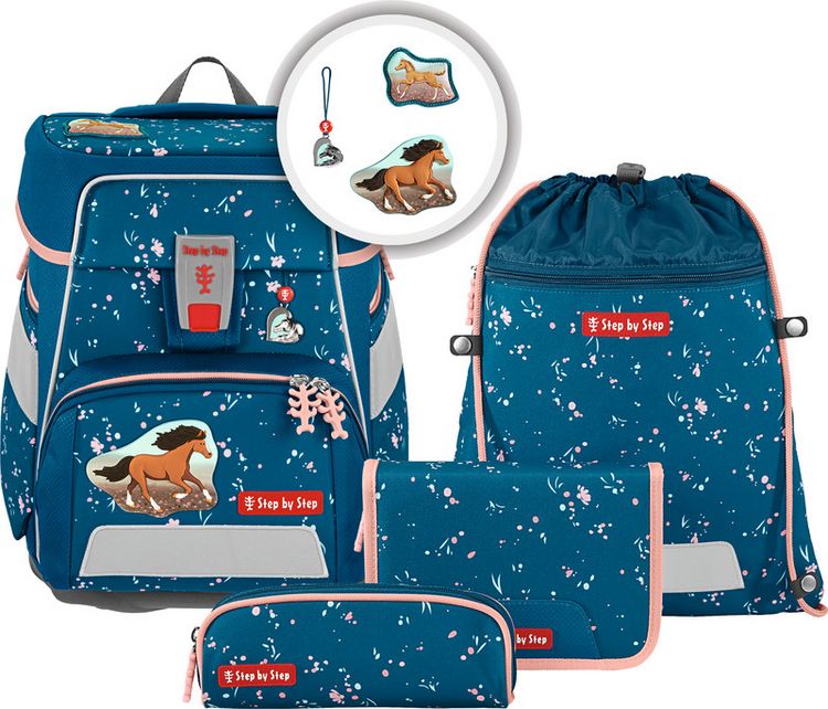 Produktbild: STEP BY STEP&reg; Schulrucksack-Set Space 5teilig, Wild Horse Ronja