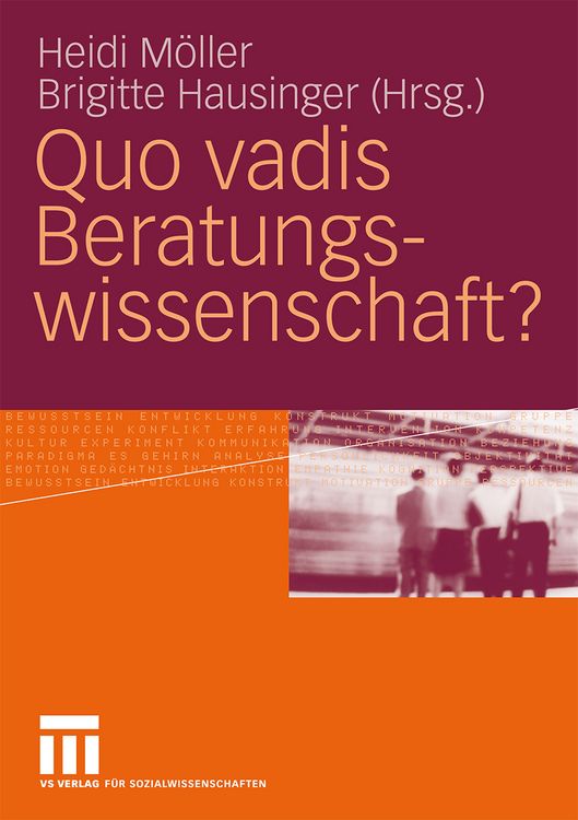 Produktbild: Quo vadis Beratungswissenschaft?