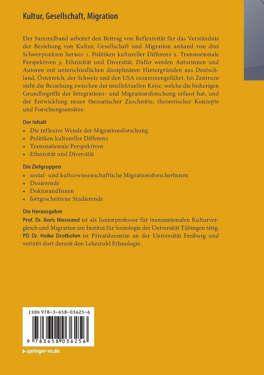 Produktbild: Kultur, Gesellschaft, Migration.