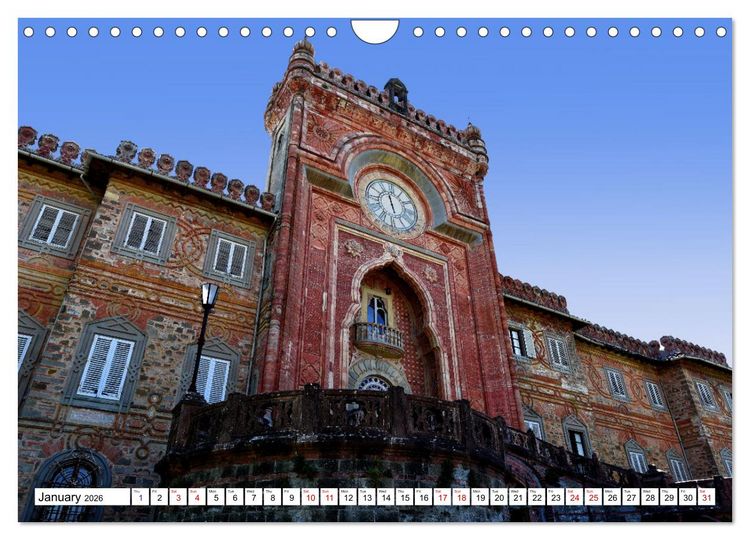 Produktbild: Discovering Sammezzano Castle (Wall Calendar 2026 DIN A4 landscape), CALVENDO 12 Month Wall Calendar