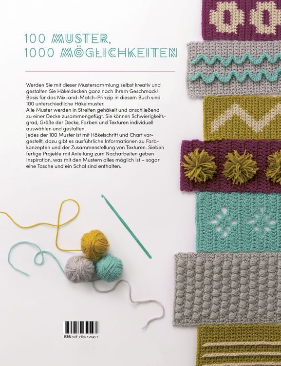 Produktbild: Mix & Match Farbenfrohe Decken h&auml;keln