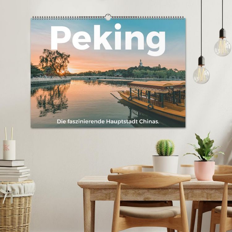 Produktbild: Peking - Die faszinierende Hauptstadt Chinas. (Wandkalender 2026 DIN A2 quer), CALVENDO Monatskalender