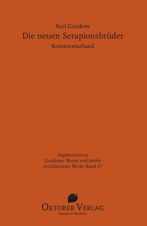 Produktbild: Kommentarband Die neuen Serapionsbr&uuml;der