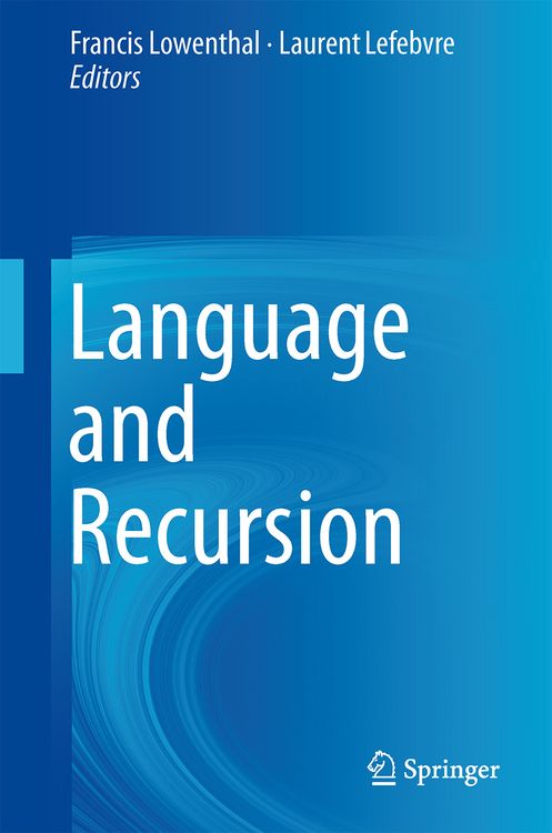 Produktbild: Language and Recursion