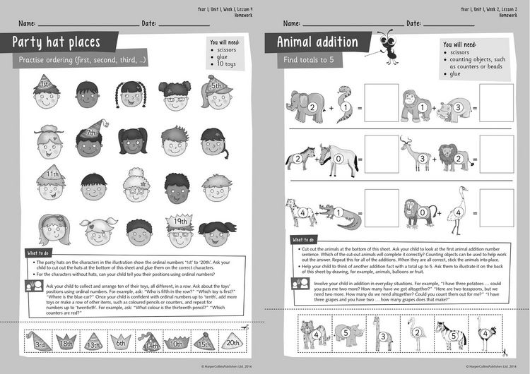 Produktbild: Busy Ant Maths -- Year 1 Homework Guide