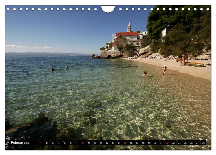 Produktbild: Kroatien (Wandkalender 2026 DIN A4 quer), CALVENDO Monatskalender