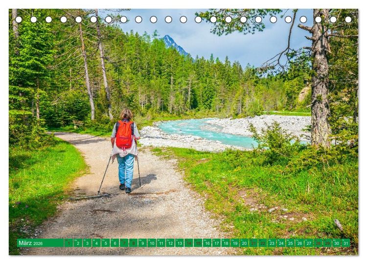 Produktbild: Wege f&uuml;r die Seele (Tischkalender 2026 DIN A5 quer), CALVENDO Monatskalender