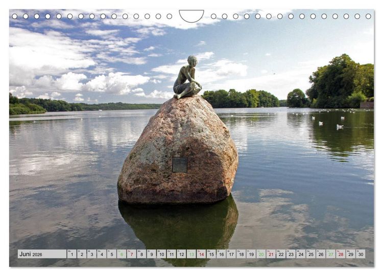 Produktbild: Ein Sommertag in Eutin (Wandkalender 2026 DIN A4 quer), CALVENDO Monatskalender