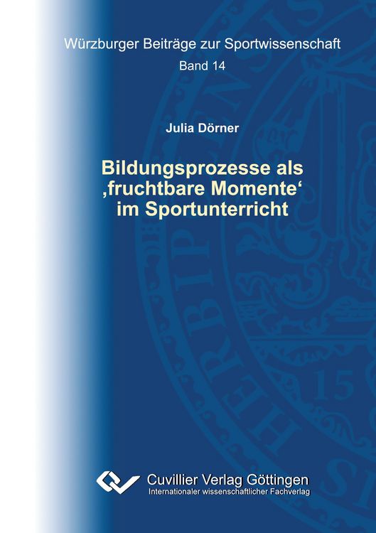 Produktbild: Bildungsprozesse als 'fruchtbare Momente' im Sportunterricht