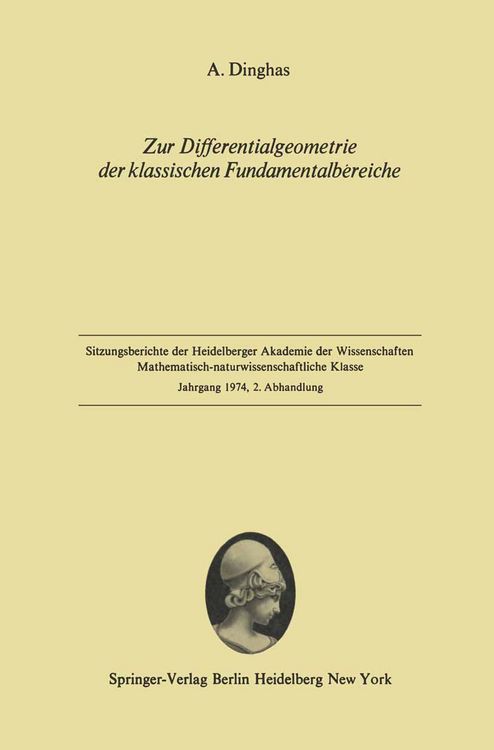 Produktbild: Zur Differentialgeometrie der klassischen Fundamentalbereiche