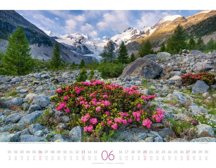 Produktbild: Naturparadies Alpen Kalender 2027