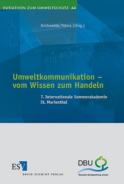 Produktbild: Umweltkommunikation - vom Wissen zum Handeln