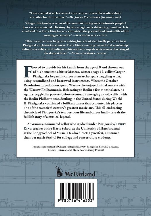 Produktbild: Gregor Piatigorsky