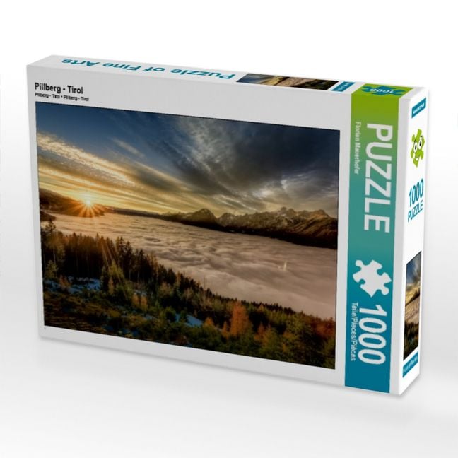 Produktbild: CALVENDO Puzzle Pillberg - Tirol | 1000 Teile Lege-Gr&ouml;&szlig;e 64x48cm Foto-Puzzle f&uuml;r gl&uuml;ckliche Stunden