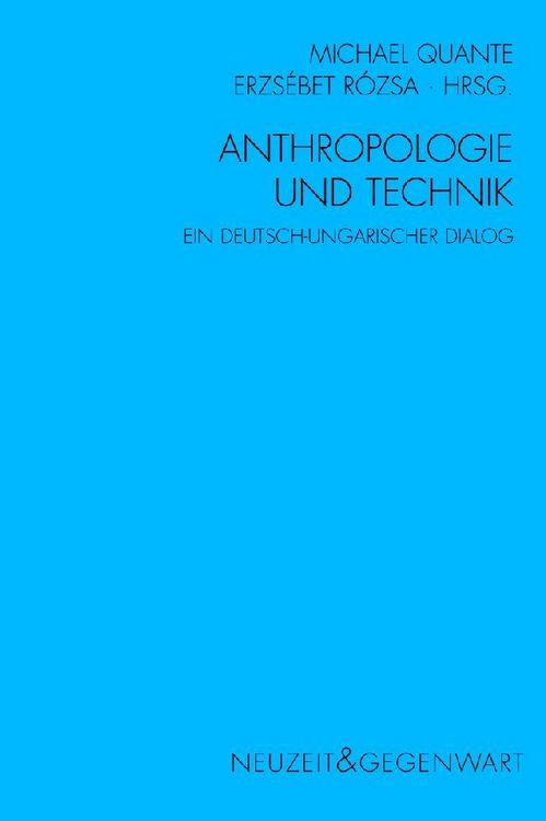Produktbild: Anthropologie und Technik