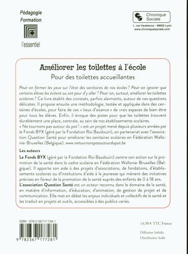Produktbild: Am&eacute;liorer les toilettes &agrave; l'&eacute;cole : pour des toilettes accueillantes