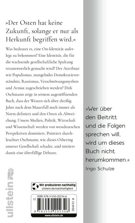 Produktbild: Der Osten: eine westdeutsche Erfindung