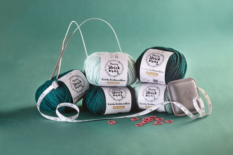 Produktbild: Merry Strickmas - Der Strick-Adventskalender