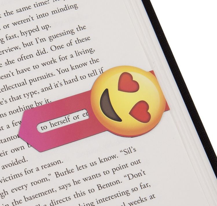 Produktbild: Line Markers (Emoji/Laugh&Love) - Magnetische Lesezeichen - 2er Set