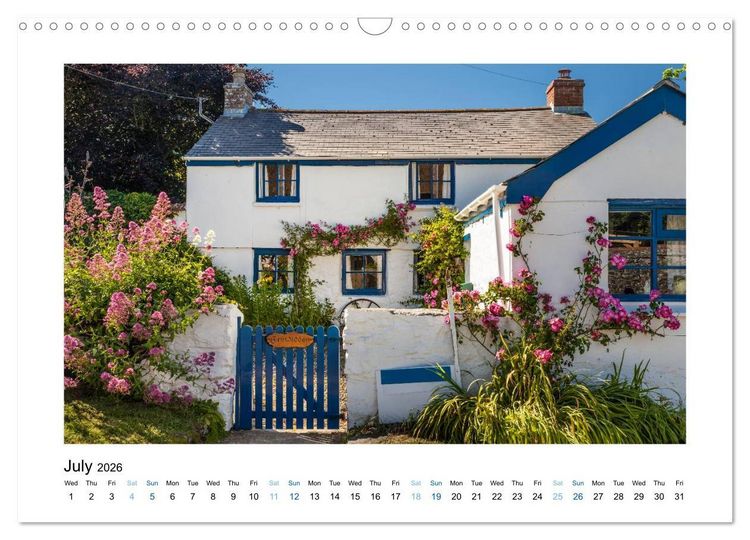 Produktbild: Cornwall - Between Land and Sea (Wall Calendar 2026 DIN A3 landscape), CALVENDO 12 Month Wall Calendar
