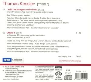 Produktbild: ,Said the Shotgun to the Head;Utopia I