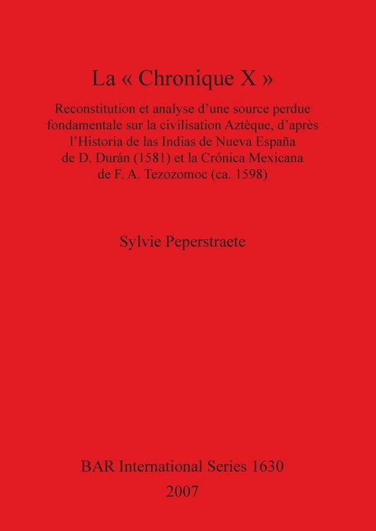 Produktbild: La Chronique X