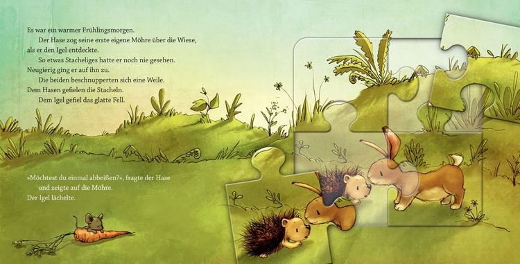 Produktbild: Wir zwei geh&ouml;ren zusammen - Das Puzzle-Buch