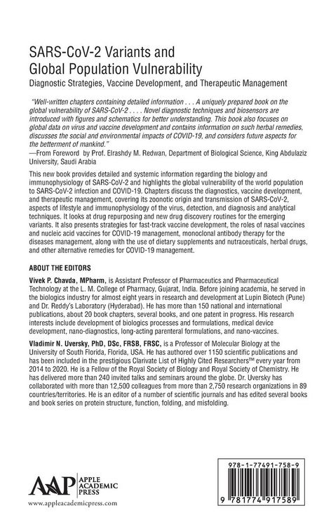 Produktbild: SARS-CoV-2 Variants and Global Population Vulnerability