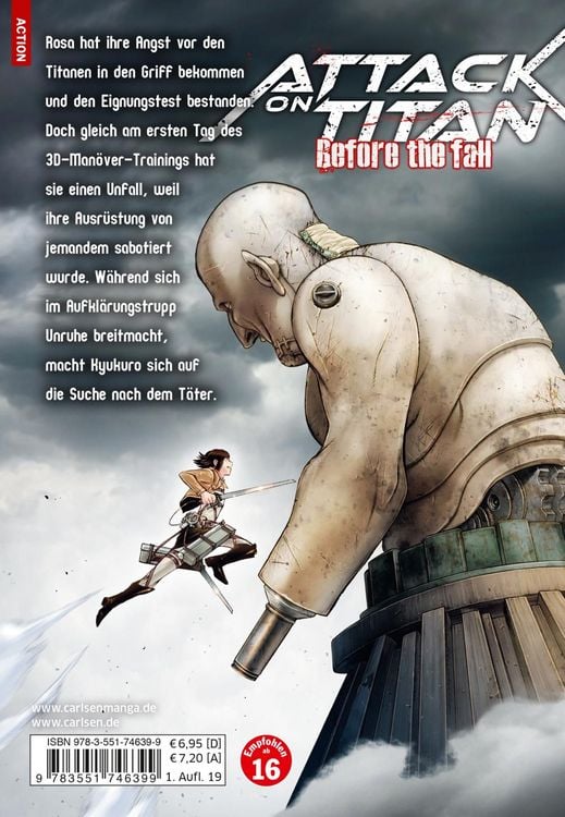 Produktbild: Attack on Titan - Before the Fall 15